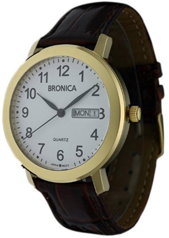 

[Bronica] Wristwatch BR-812M-WHG-BR Brown