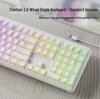 QianXingZhe V108 Wireless Bluetooth Three-Mode Quiet Mechanical Keyboard for Office, Gaming & E-sports.