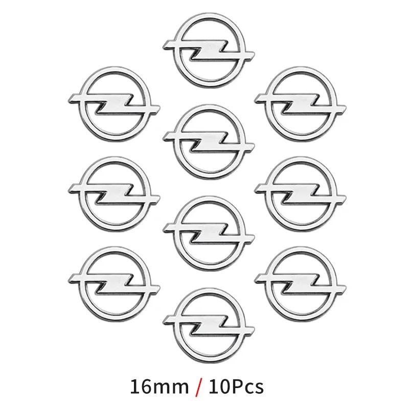 VKXG1 16mm Car Key Emblem Badge Sticker Auto Control Key Logo Decal For Opel Insignia Astra J F Antara Meriva H G Corsa OPC Zafira