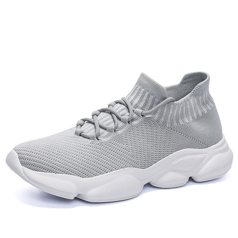 Men's and Women's Walking Shoes Summer New Fly-woven Mesh Shoes Couple's Cold Sticky Shoes Soft-soled Running Shoes Socks Shoes
