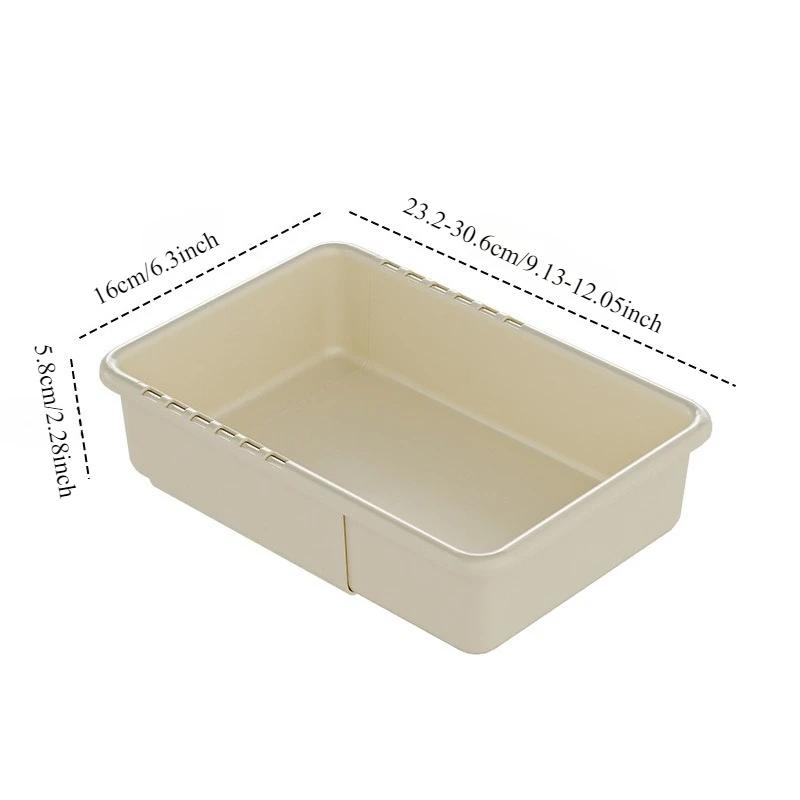 1PC Drawer Organizer Expandable Utensils for Kitchen,Can Be Used for Cutlery, Retractable Drawer Storage Box/cajas Organizadoras