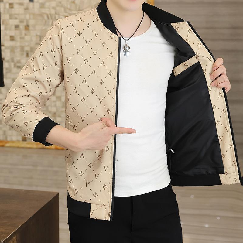 Men's Jacket Spring/Autumn 2026 New Slim Fit Short Casual Versatile Jacket