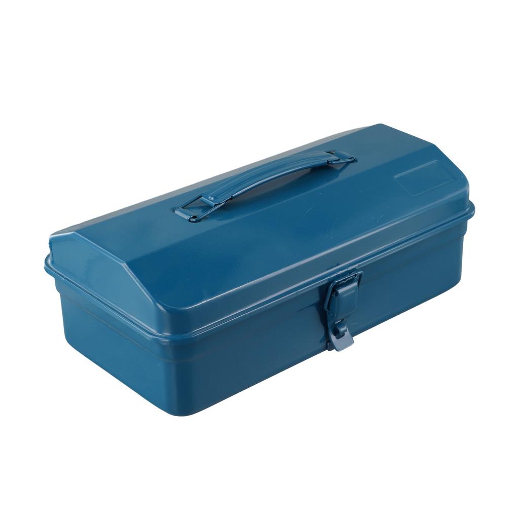 Portable Steel Toolbox with Comfortable Handle for Tools and Accessories