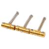 3PCS Guitar Saddles Brass Tuning String Bridge Saddle Replacement for GT Series Electric Guitar