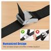 Heavy-Duty Ratchet Straps with Buckle | Durable Cargo Straps, Quick Release Cam Buckle, Adjustable Black Bicycle Rack Straps for Trucks, Motorcycles,