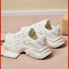 Anta Thick Sole Retro Non-Slip Breathable Low-Top Casual Shoes Women Sneaker White Gray 122338884-1
