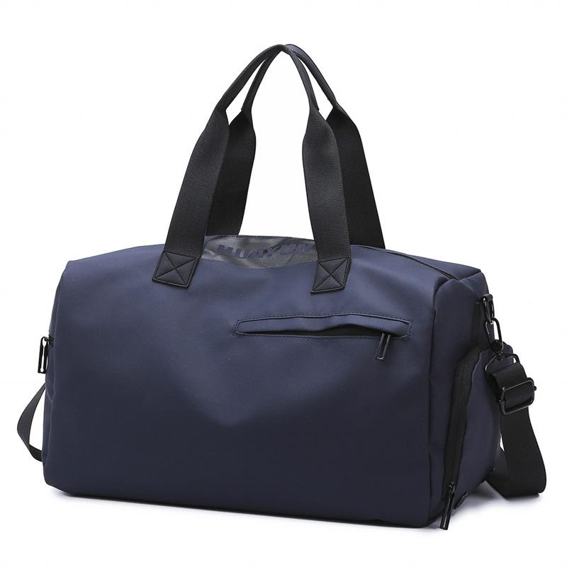 Geantă de gimnastică ușoară bărbați hidrofugă, uscată și umedă, geantă de călătorie separare pantofi Genți femei, geantă portabilă de călătorie de capacitate mare