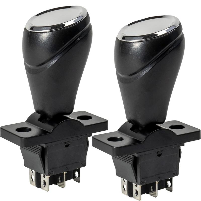 2Pcs Children s Electric Car Joystick Toy Bumper Car Forward Reverse Switch On The Car Forward And Backward Switch (US) чёрный