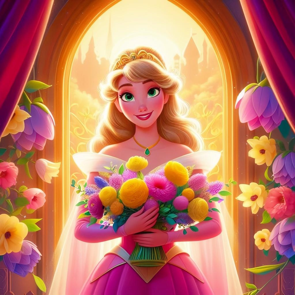 Diamond Embroidery Rapunzel Cinderella Cross Stitch Mosaic Princess Picture of Rhinestones Painting Handmade Gift