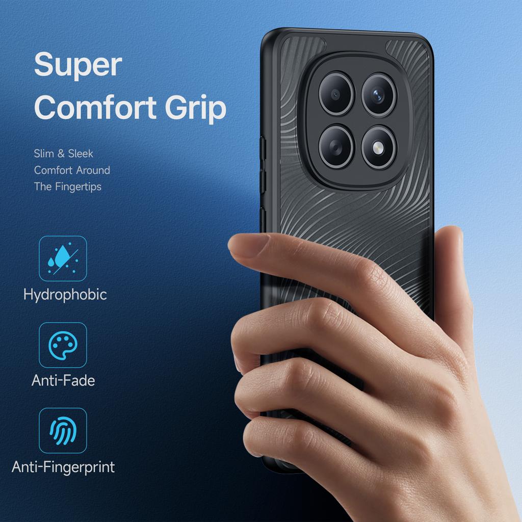 For Xiaomi Poco M8 5G/Redmi Note 15 5G (Global)/15 4G (Global) Case DUX DUCIS Aimo Series TPU+PC Matte Drop-proof Phone Cover (REACH Certification)