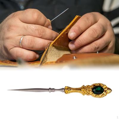 Deri Delik Açma İşaretleme Bız Dikiş Kolay Kavrama Deri İşleme Aleti Kumaşlar El Sanatları