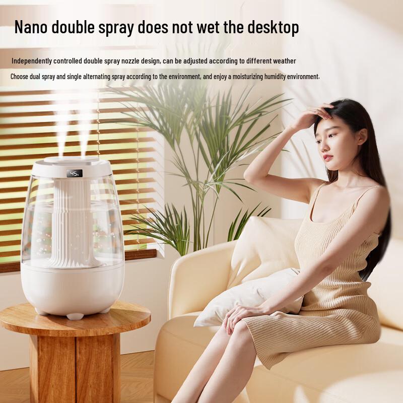 Kalaio Smart Dual-Nozzle USB Humidifier