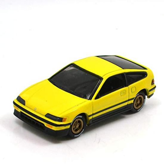 Johnny Lightning Scale Mijo Toys 1990 Honda CRX Yellow 164 - - (Limited Edition)