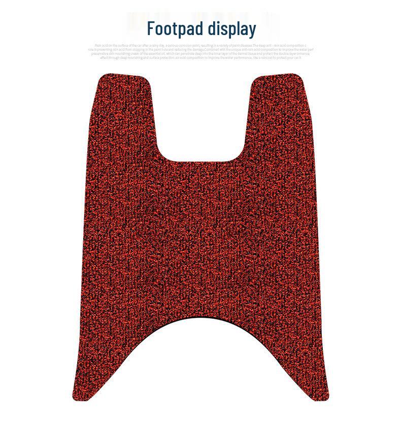 Melalisa150 Wasserdichte Seidenfußmatten für Southern Mona Lisa Scooter