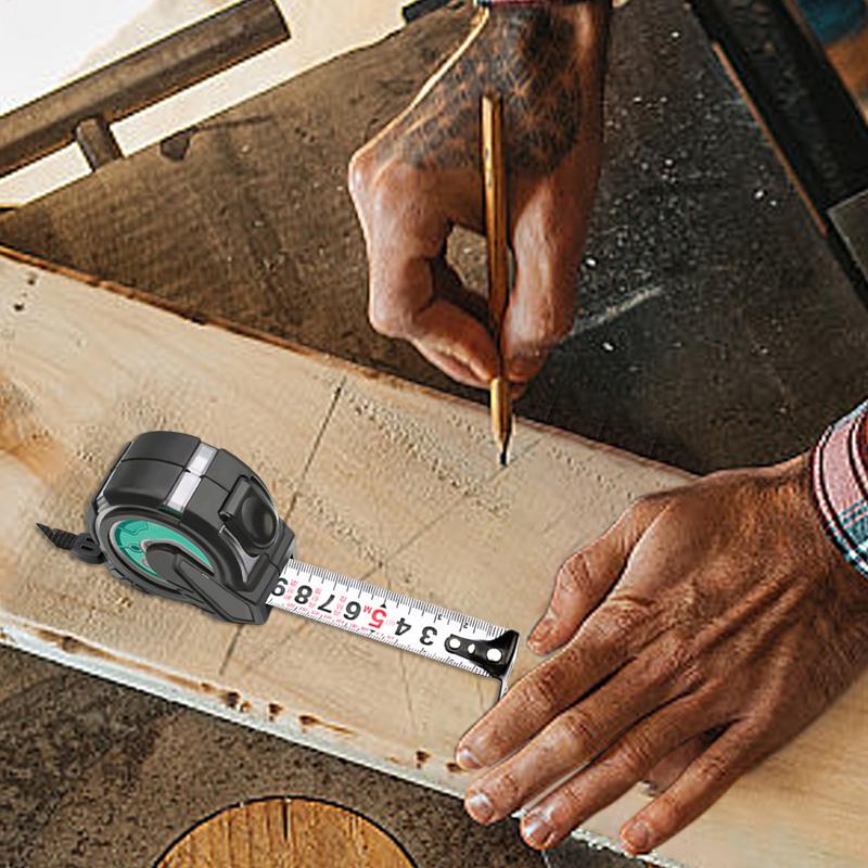 Measurement Tape Portable Tape Tool Compact Retractable Locking Stainless Steel Ruler For Crafts Home Improvement Measurement S