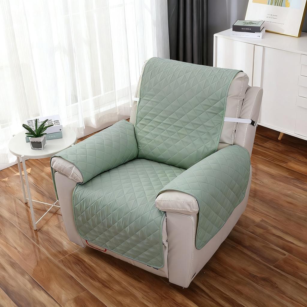 Recliner Chair Cover For Cat Dogs Pet Armchair Slipcover Non-Slip Sofa Slipcover Washable Furniture Protector For Kid Room Decor