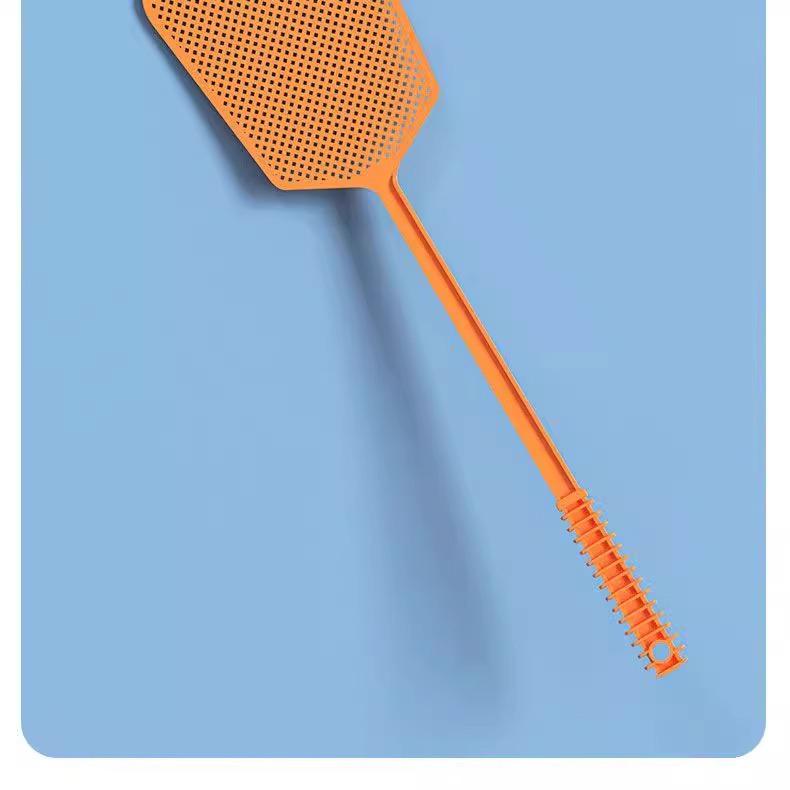 Unbreakable Large Silicone Fly Swatter with Extended Handle