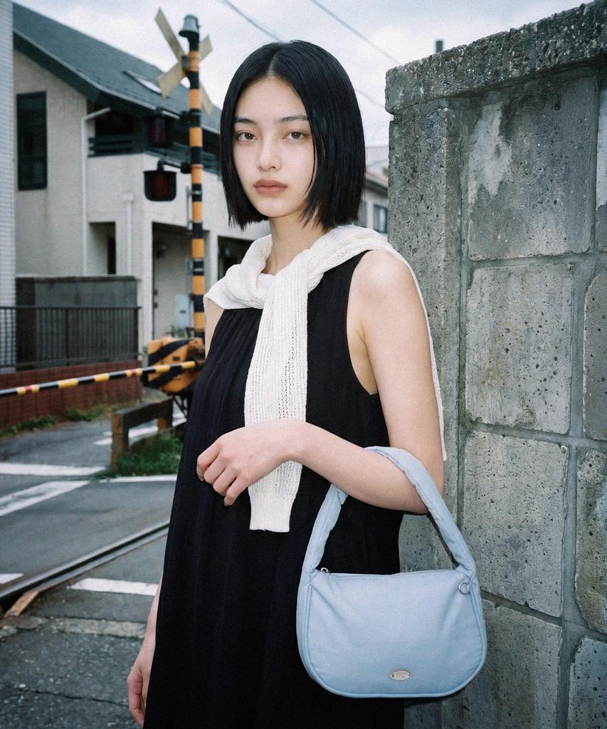 Masmarulez Liri Mini Tote Bag_Mist Sky