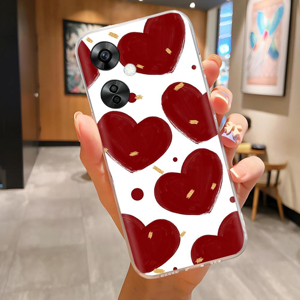 For Oneplus Nord CE 3 Lite Case Cute Cartoon Painted Soft Silicone Phone Case For Oneplus Nord CE3 CE 3 Lite N30 Back Cover Etui