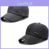 Jeans Letter Baseball Cap Peaked Caps Man Ear Protection Hat Fashion Casual