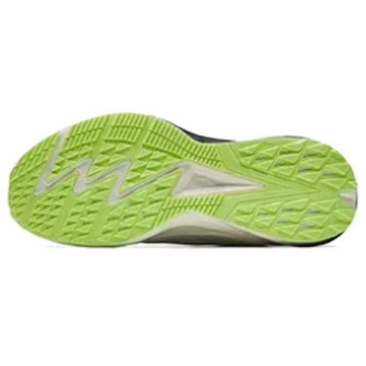 New Anta Shock Absorbers Slip Resistant Abrasion Resistant Low Top Running Shoes Men's White Blue Black 912435517-3