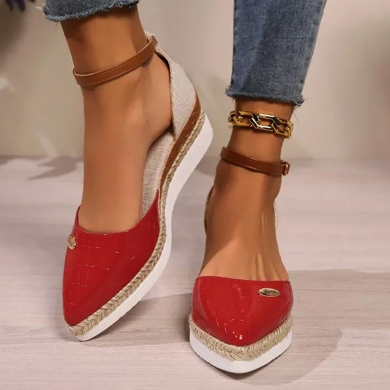 Fashion Women's New Retro Wind Slippers Versatile Heel High Fashion Casual Sandals