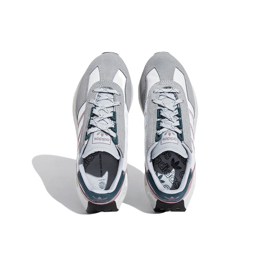 Adidas Originals Retropy E5 Retro Classic Casual Mesh Non-Slip Wear-Resistant Low-Top Running Shoes Unisex Sneakers White Gray GY9912