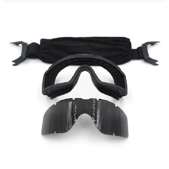 Tactical Desert Goggles Military Windproof Anti-Fog Impact-Resistant Sports Eyewear for Cycling, Airsoft, Outdoor Adventures