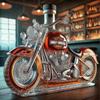 Decantor Noutate Whiskey Motocicletă, Sticlă Sticlă Decorativă Transparentă Goală Cadou Zi de Naștere Bărbați Tată pentru Decorare Club