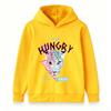 Kids Boys Girls Pullover Hoodie Cool Leopard Lightning Print Stay Hungry Long Sleeve Casual Sweatshirt for Children
