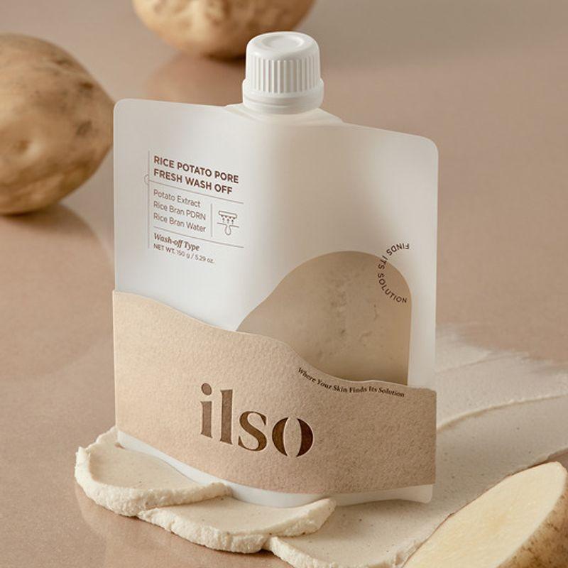ilso Rice Potato Pore Fresh Wash-Off 150g