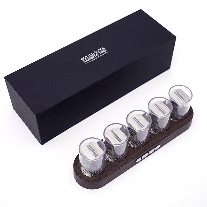 RGB Nixie Tube Clock: Creative Desktop Digital Ornament and Hot Seller