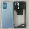 Full Housing For Redmi Note 10 Pro 4G M2101K6G Middle Frame Cover Battery Back Cover Rear  Cover With Camera Lens