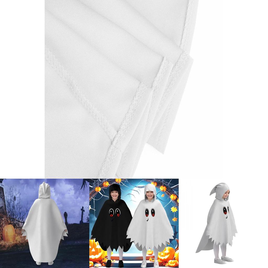 Halloween Ghost Costume For Kids With Glo Dark Features For Party And Role Play