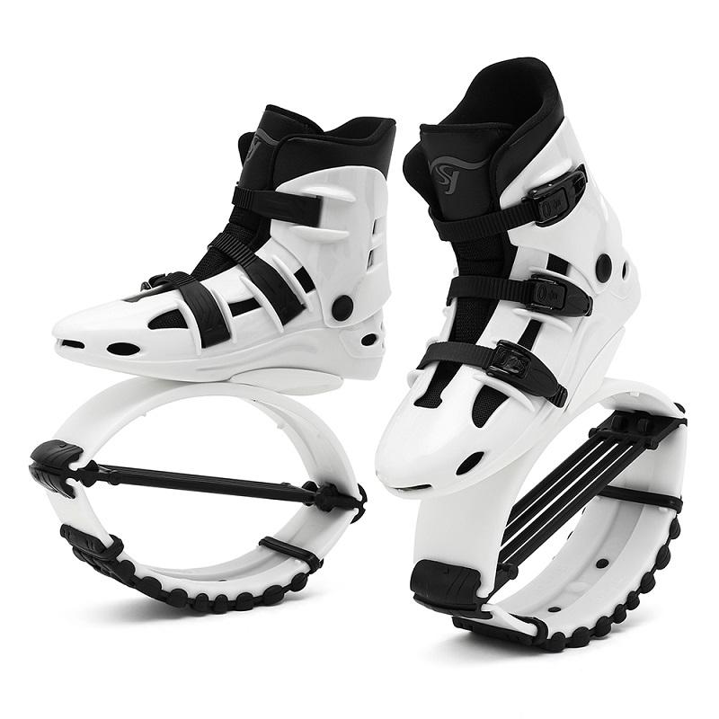 4T Kangaroo Jumping Shoes Bouncing Sport Rebound Boots Adults Jumps Workout Body Building