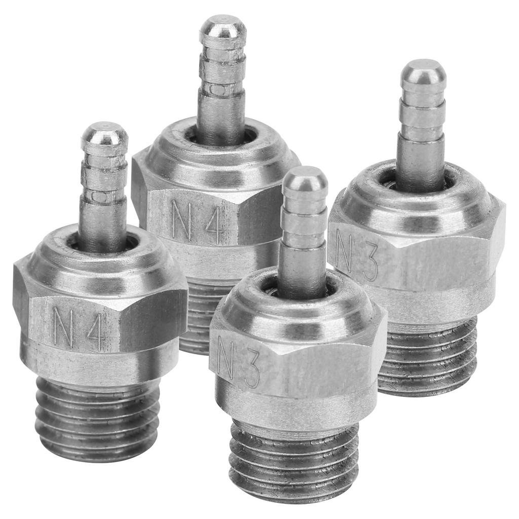 N3 N4 Fire Head Spark Plug RC Car Accessory Part Fit for Redcat HSP Methanol Engine