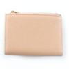 Pristine BVLGARI Bulgari Bulgari Logo Clip Leather Compact Wallet Pink 293178 Used