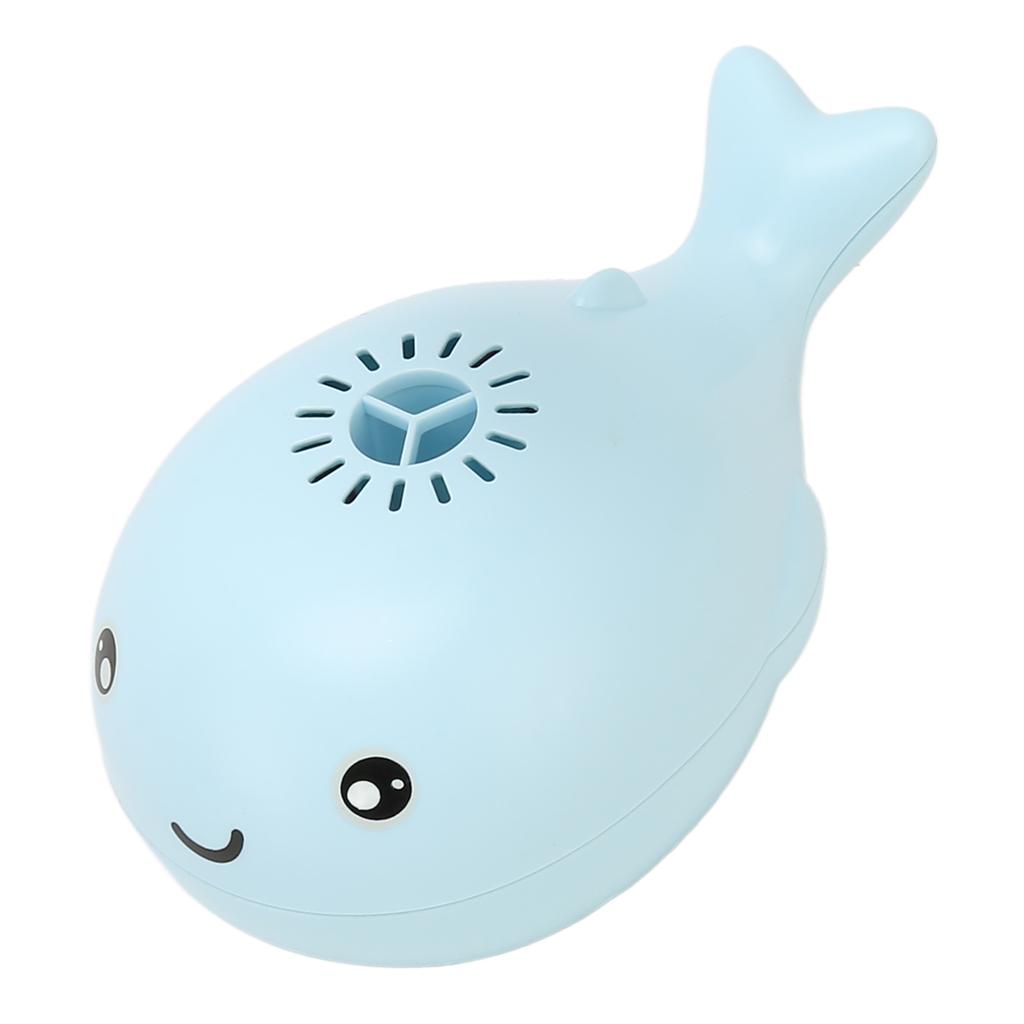 Whale Floating   Toy Cartoon   USB   Bladeless Safe   Electric Blowing Floating   Toy for Baby