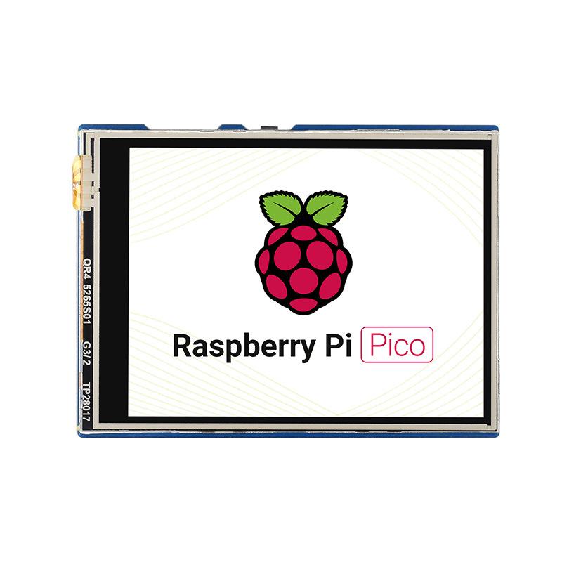 Raspberry Pi Pico 2.8" 262K Color LCD Display Module 320x240 Pixels SPI.