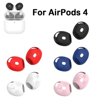 5 Pairs Ultra-thin Ear Tips Silicone Ear Cover Soft Ear Caps for AirPods 4 Headphone Accessories