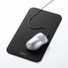 Sanwa Supply Mouse Pad Cushion M Size Wrist Rest Medium Simple Black MPD-NS4-M