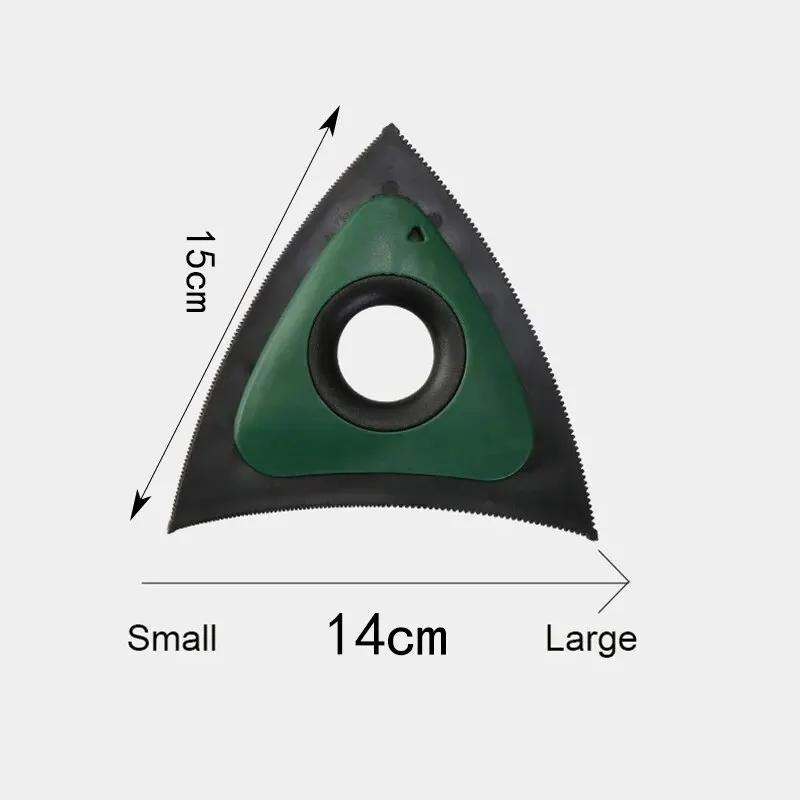 Mini Pet Hair Remover Triangle - Great for Bedding, Couch, Car Interior Detailing, Home, Furniture Handheld Professional Reusabl