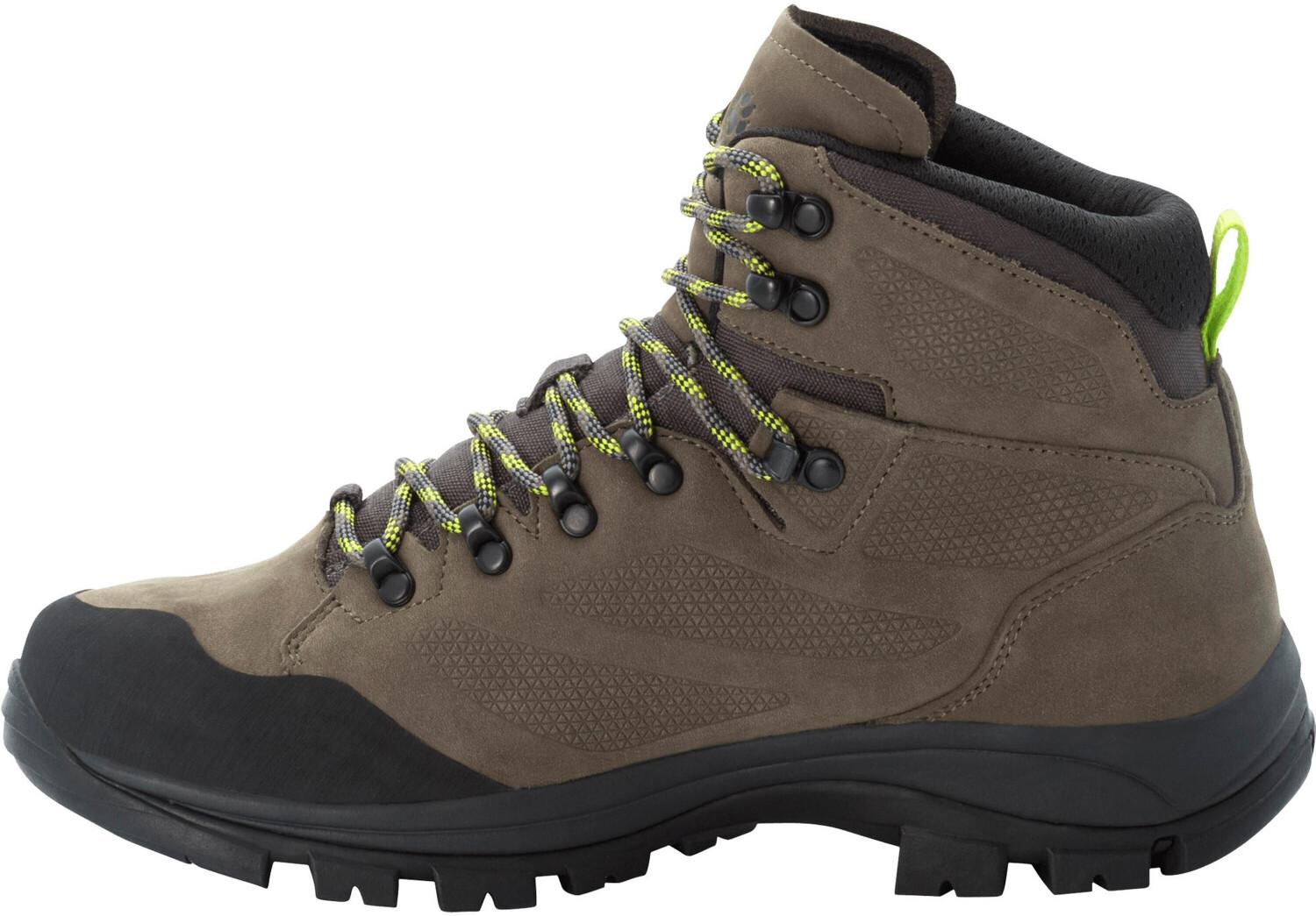 

Обувь для треккинга Jack Wolfskin Rebellion Texapore Mid M khaki/phantom 39 ½