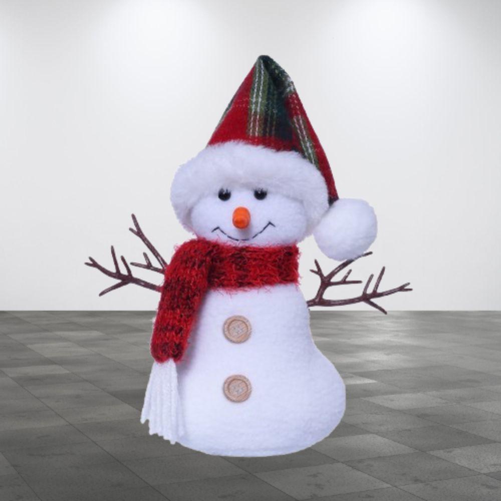 Niedliche Weihnachts-Schneemann-Puppe Weiche Frohe Weihnachten Dekorationen Neujahrszubehör