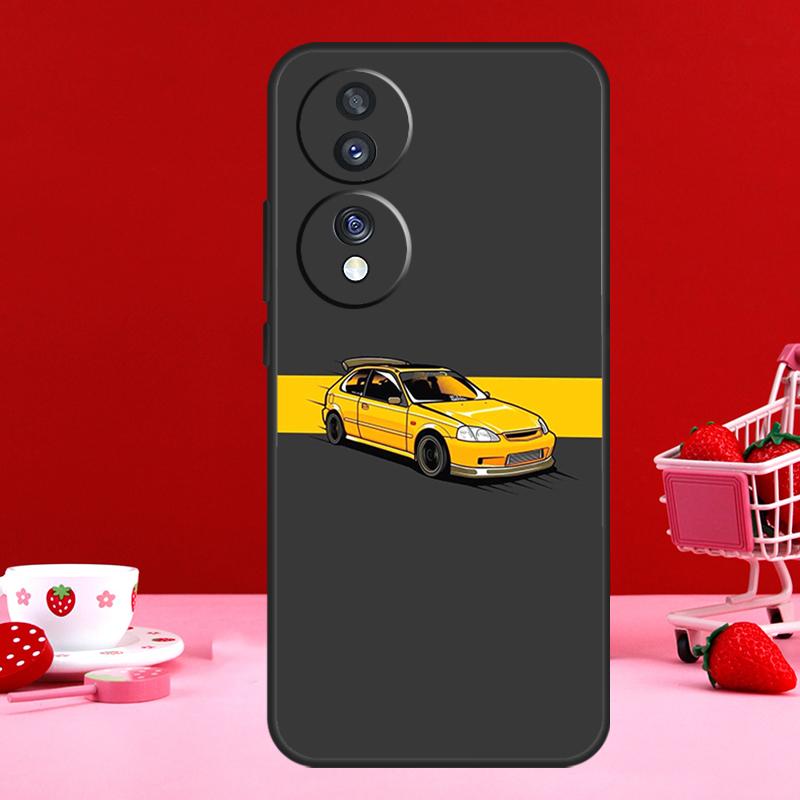 JDM Anime Aesthetic For Honor Magic 7 6 5 8 Pro Case For Honor 400 200 50 70 90 Lite X8c X8b X9a X9b X9c X9d Win