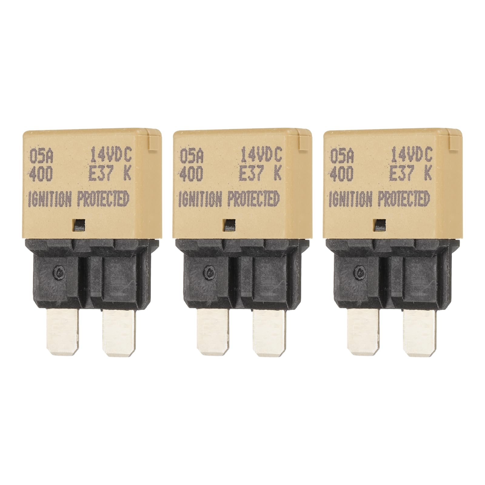 DMiotech 3Pcs Auto Restart Mini Fuse 14V DC 5A ATC/ATO