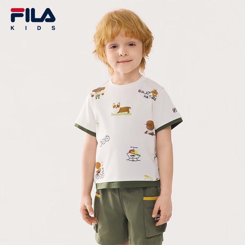 Fila Boys' Summer Short Sleeve T-Shirt