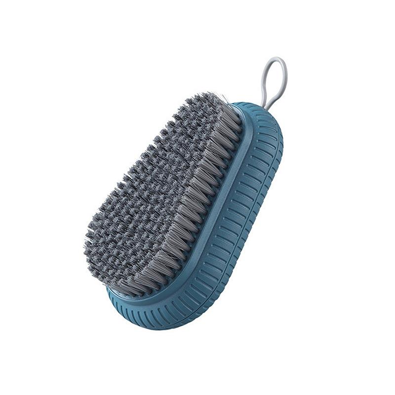 

Сверхпрочная щетка для ногтей, очищающая, мягкая художественная щетка для ногтей, удаляющая грязь, практичная, для маникюра и ухода за ногтями, педикюра, чистки рук синий