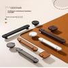 Zinc Alloy Leather Handle Shoe Cabinet Knobs And Handles Kitchen Cupboard Door Pulls Drawer Knobs Furniture Handle Hardware