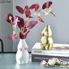 Resin Vases Body Art Bust Statue Flower Insert Ornaments Frosted Porcelain Crafts Creativity Vase Desk Decor Home Decoration